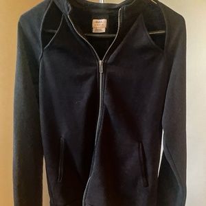 RVCA ZIPPER "WHOLY" SWEATSHIRT